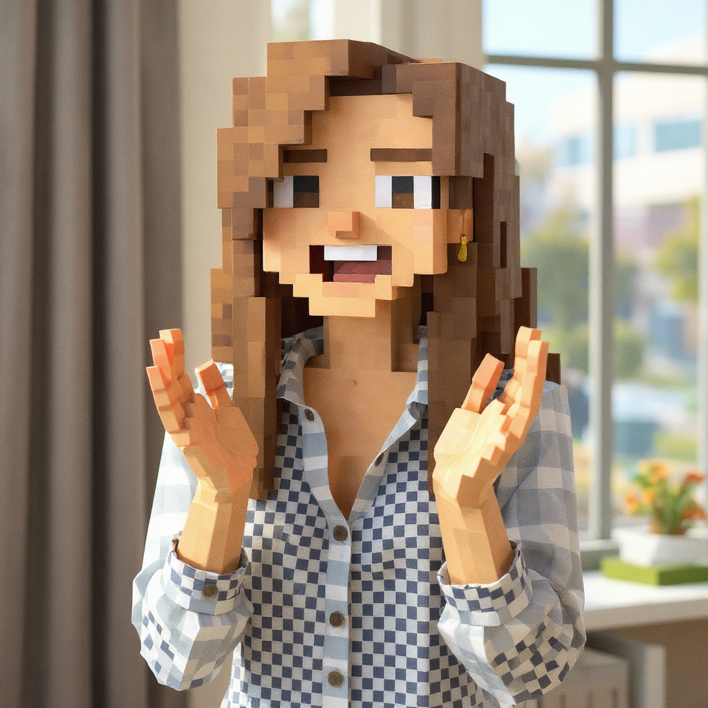 Minecraft style